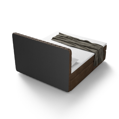 Lit boxspring MISTURA avec espace de rangement - designDISTRIKT