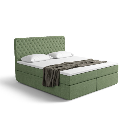 Lit boxspring MISTURA avec espace de rangement - designDISTRIKT