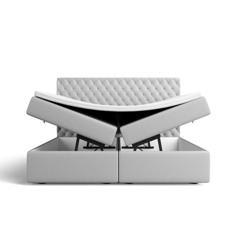 Lit boxspring MISTURA avec espace de rangement - designDISTRIKT