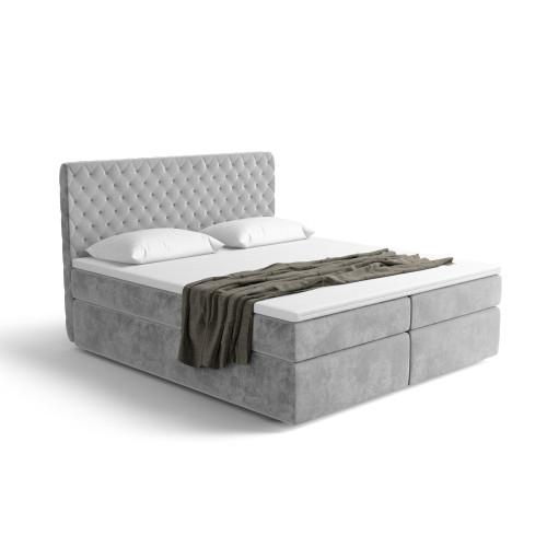 Lit boxspring MISTURA avec espace de rangement - designDISTRIKT