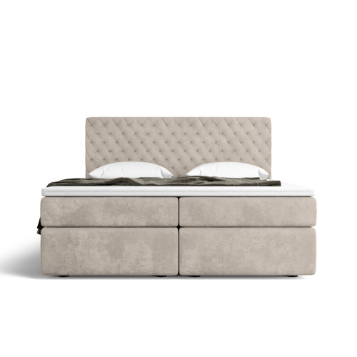 Lit boxspring MISTURA avec espace de rangement - designDISTRIKT