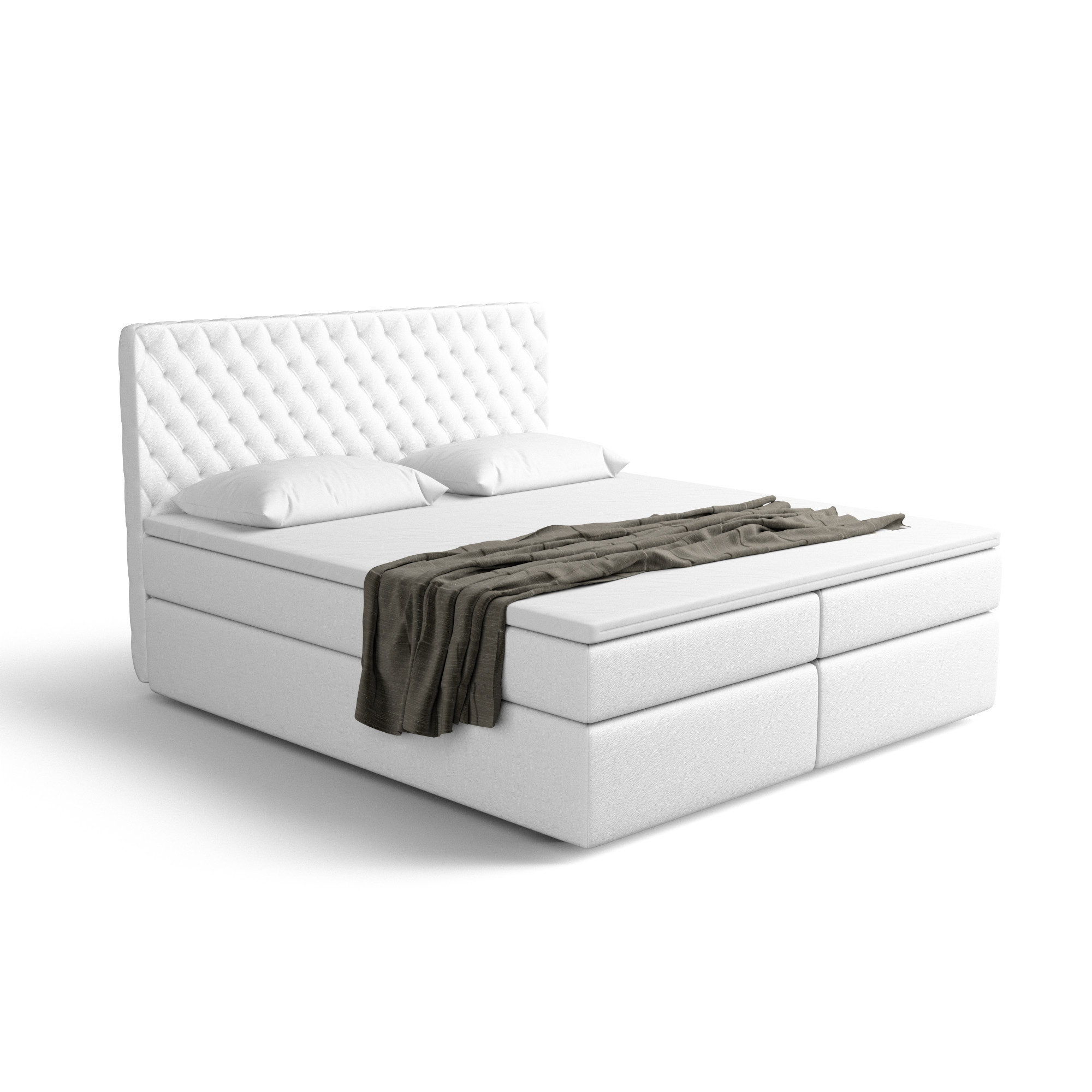 Lit boxspring MISTURA avec espace de rangement - designDISTRIKT