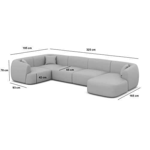 Canapé panoramique OZURA XL - Offres jusqu'à -70% - designDISTRIKT