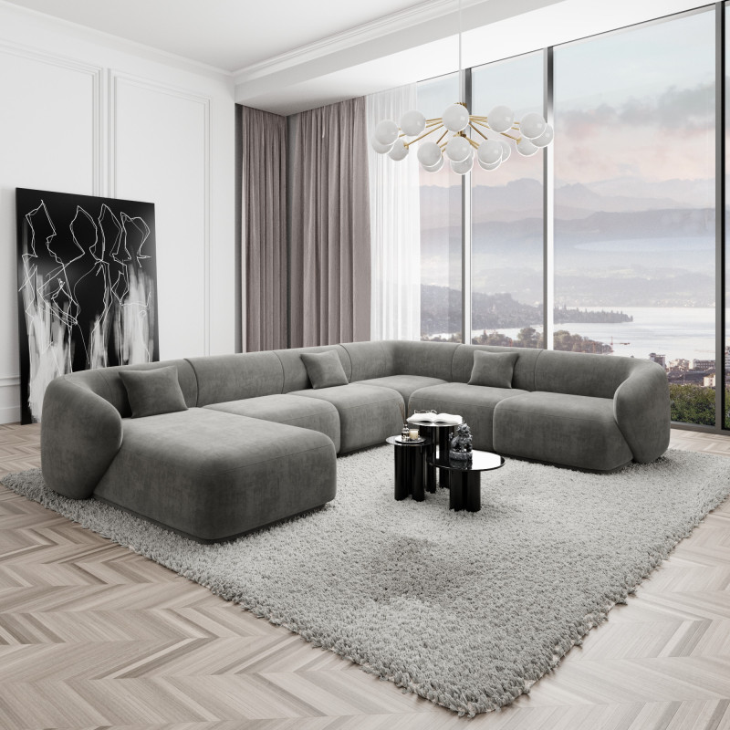 Canapé panoramique MAITANO XXL - Jusqu'à -70% - designDISTRIKT