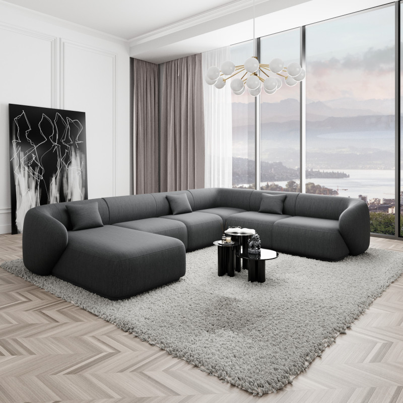 Canapé panoramique MAITANO XXL - Jusqu'à -70% - designDISTRIKT