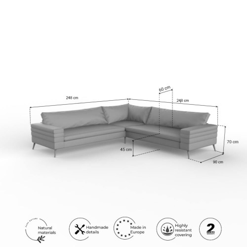 Canapé Design TEZOS CORNER-designDISTRIKT