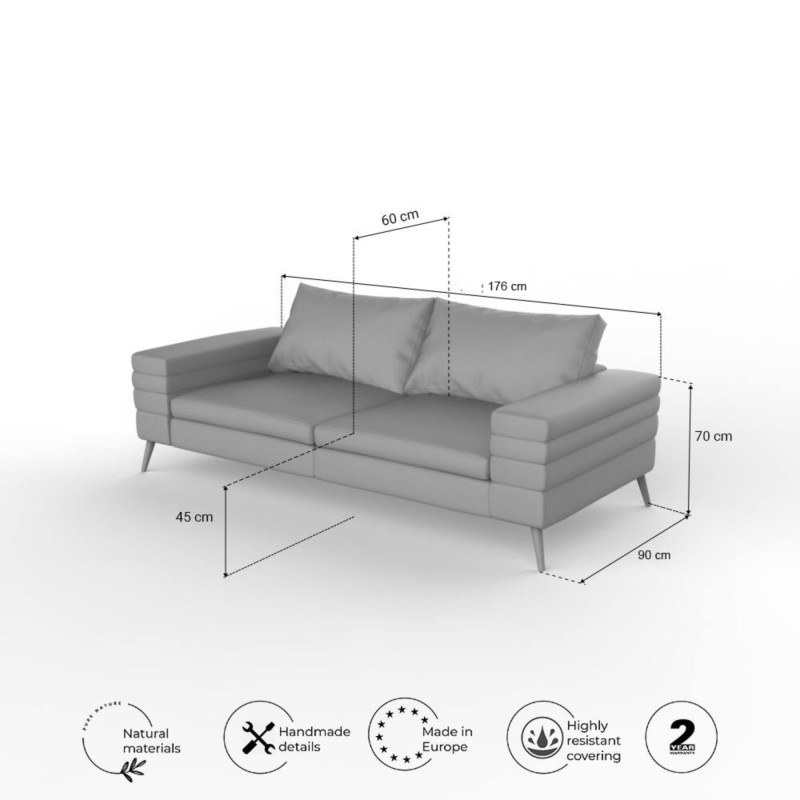 Canapé 2 places TEZOS-designDISTRIKT