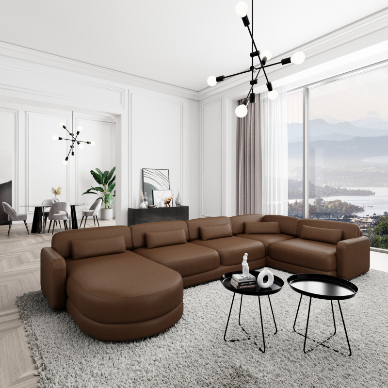 Canapé panoramique MIGALA XL - Offres jusqu'à -70% - designDISTRIKT